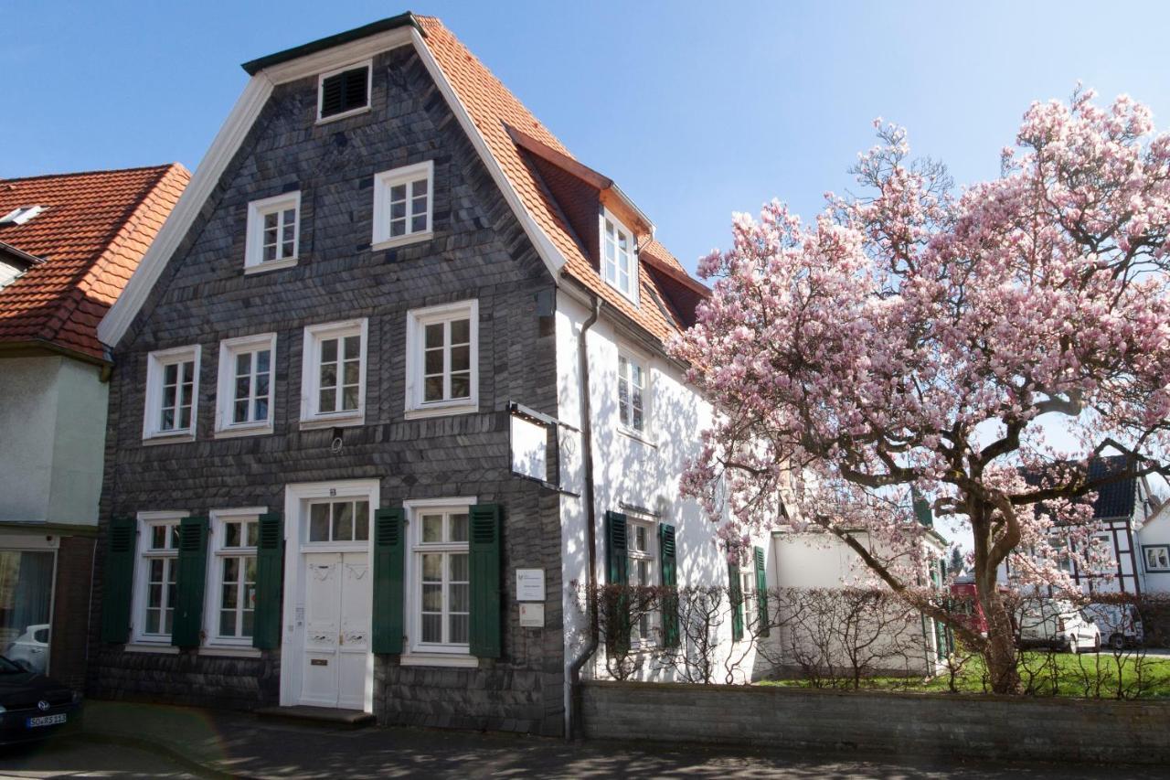 Dudenhaus Soest / Anno 1554 / Am Brauhaus Zwiebel Kültér fotó